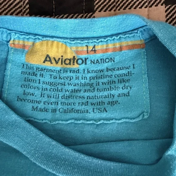 Aviator Nation Kids 14 Graphic Tee - Picture 2 of 3